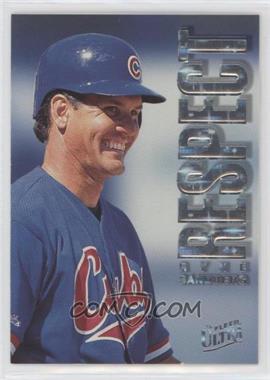 1996 Fleer Ultra - Respect #8 - Ryne Sandberg