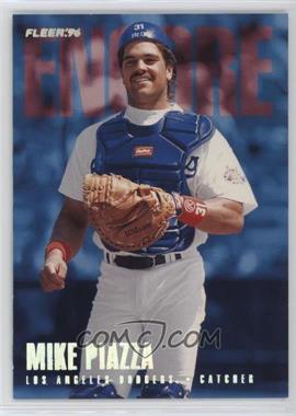 1996 Fleer Update - [Base] - Tiffany #U235 - Mike Piazza