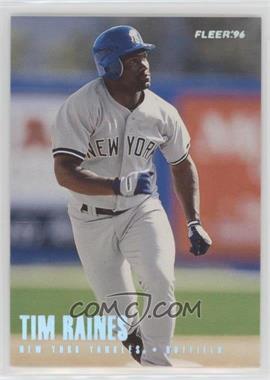 1996 Fleer Update - [Base] - Tiffany #U66 - Tim Raines