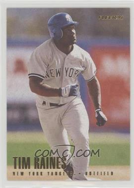 1996 Fleer Update - [Base] #U66 - Tim Raines