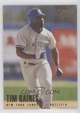 1996 Fleer Update - [Base] #U66 - Tim Raines