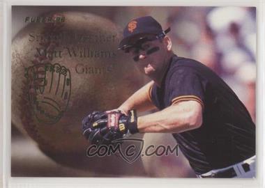 1996 Fleer Update - Smooth Leather #10 - Matt Williams