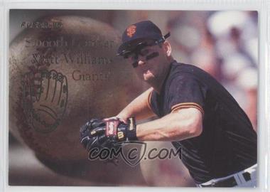 1996 Fleer Update - Smooth Leather #10 - Matt Williams