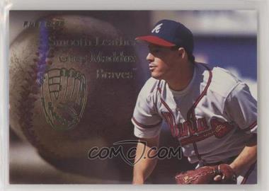1996 Fleer Update - Smooth Leather #6 - Greg Maddux [EX to NM]