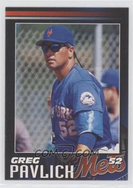 1996 Kahn's New York Mets - [Base] #52 - Greg Pavlick