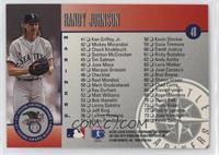 Checklist - Randy Johnson, Greg Maddux