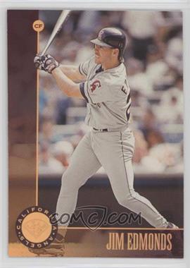 1996 Leaf - [Base] - Bronze #89 - Jim Edmonds