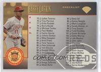 Checklist - Barry Larkin, Mo Vaughn #/500