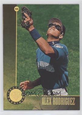 1996 Leaf - [Base] - Gold #24 - Alex Rodriguez /500