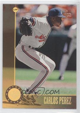 1996 Leaf - [Base] - Gold #8 - Carlos Perez /500