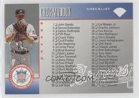 Checklist - Randy Johnson, Greg Maddux