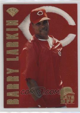 1996 Leaf - Hats Off #2 - Barry Larkin /5000