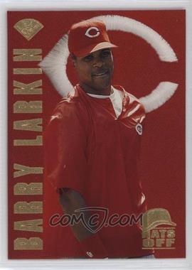 1996 Leaf - Hats Off #2 - Barry Larkin /5000