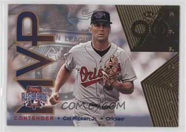 1996 Leaf - MVP Contender - Gold #4 - Cal Ripken Jr.