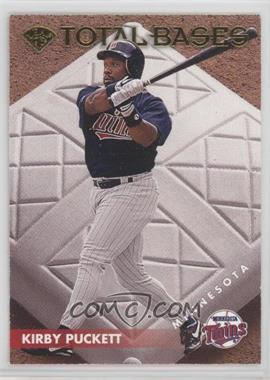 1996 Leaf - Total Bases #5 - Kirby Puckett /5000 [EX to NM]