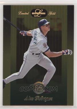 1996 Leaf Limited - [Base] - Gold #31 - Alex Rodriguez