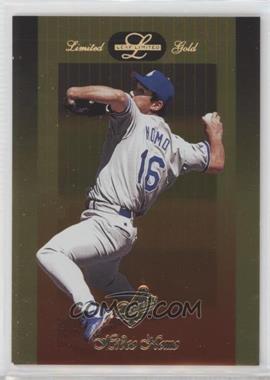 1996 Leaf Limited - [Base] - Gold #65 - Hideo Nomo