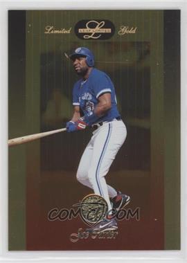 1996 Leaf Limited - [Base] - Gold #76 - Joe Carter