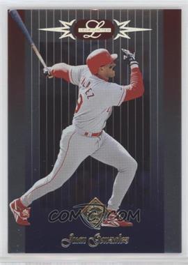 1996 Leaf Limited - [Base] #34 - Juan Gonzalez