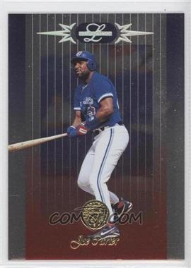 1996 Leaf Limited - [Base] #76 - Joe Carter