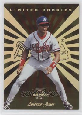 1996 Leaf Limited - Rookies - Gold #8 - Andruw Jones