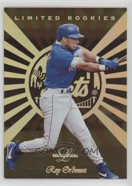 1996 Leaf Limited - Rookies - Gold #9 - Rey Ordonez