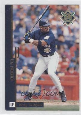 1996 Leaf Preferred - [Base] - Gold #44 - Greg Vaughn [Noted]