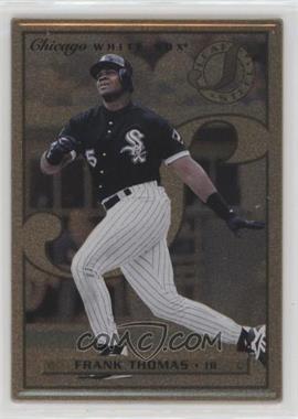 1996 Leaf Preferred - Steel - Gold #1 - Frank Thomas