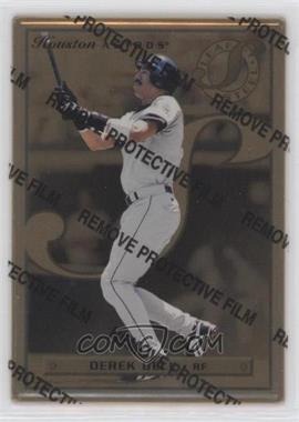 1996 Leaf Preferred - Steel - Gold #18 - Derek Bell