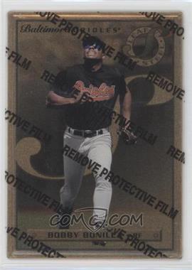 1996 Leaf Preferred - Steel - Gold #34 - Bobby Bonilla