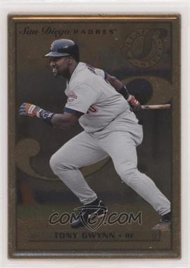 1996 Leaf Preferred - Steel - Gold #48 - Tony Gwynn