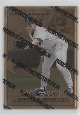 1996 Leaf Preferred - Steel - Gold #64 - Andres Galarraga