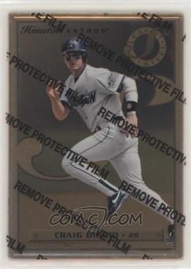 1996 Leaf Preferred - Steel - Gold #72 - Craig Biggio