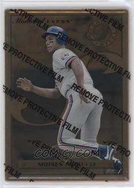 1996 Leaf Preferred - Steel - Gold #74 - Moises Alou