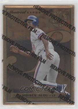 1996 Leaf Preferred - Steel - Gold #74 - Moises Alou