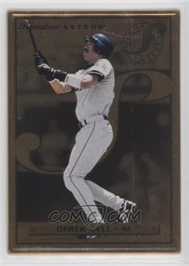 1996 Leaf Preferred - Steel - Promotional Gold #18 - Derek Bell