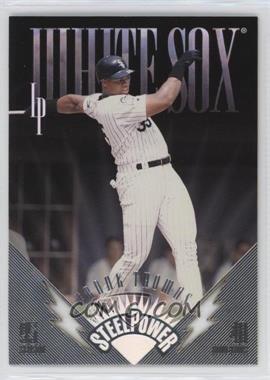 1996 Leaf Preferred - Steel Power #8 - Frank Thomas /5000