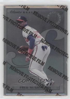 1996 Leaf Preferred - Steel #27 - Fred McGriff