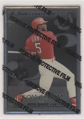 1996 Leaf Preferred - Steel #45 - Ron Gant