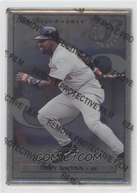 1996 Leaf Preferred - Steel #48 - Tony Gwynn