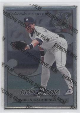 1996 Leaf Preferred - Steel #64 - Andres Galarraga