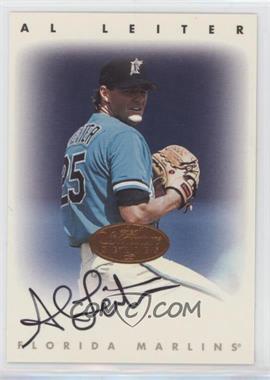 1996 Leaf Signature Series - Autographs - Bronze #_ALLE - Al Leiter