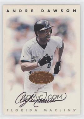 1996 Leaf Signature Series - Autographs - Bronze #_ANDA - Andre Dawson