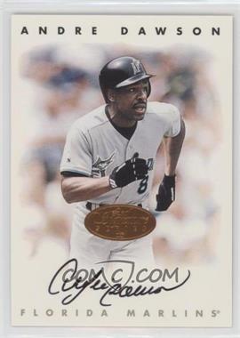 1996 Leaf Signature Series - Autographs - Bronze #_ANDA - Andre Dawson