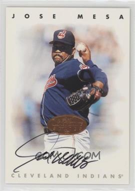 1996 Leaf Signature Series - Autographs - Bronze #_JOME - Jose Mesa