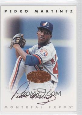 1996 Leaf Signature Series - Autographs - Bronze #_PEMA - Pedro Martinez