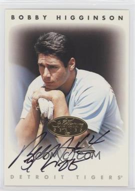 1996 Leaf Signature Series - Autographs - Gold #_BOHI - Bobby Higginson