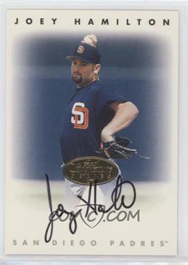 1996 Leaf Signature Series - Autographs - Gold #_JOHA - Joey Hamilton