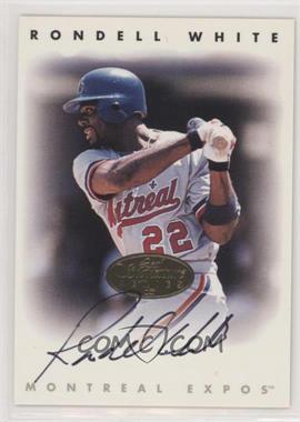 1996 Leaf Signature Series - Autographs - Gold #_ROWH - Rondell White