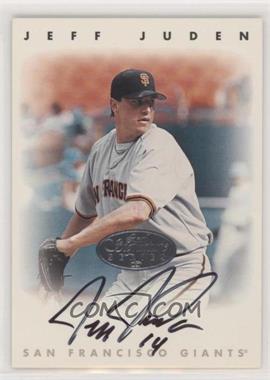 1996 Leaf Signature Series - Autographs - Silver #_JEJU - Jeff Juden